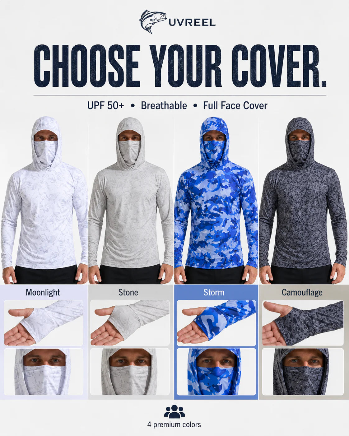UVReel 360 Fishing Hoodie
